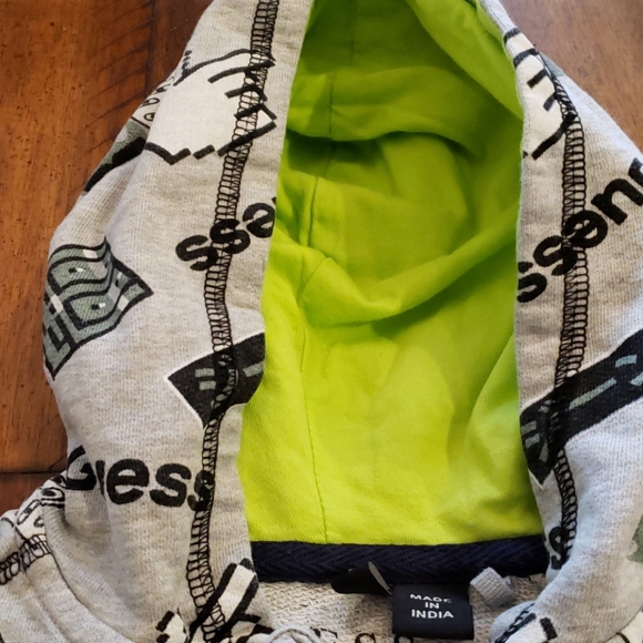 GUESS-ZIP UP HOODIE - Picture 4 of 7